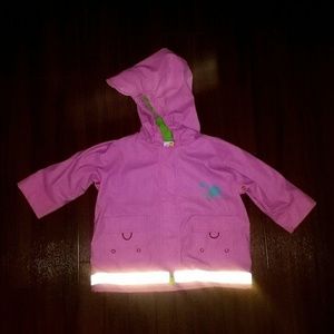 Kushie Kids Splish Splash Rain Jacket Pink